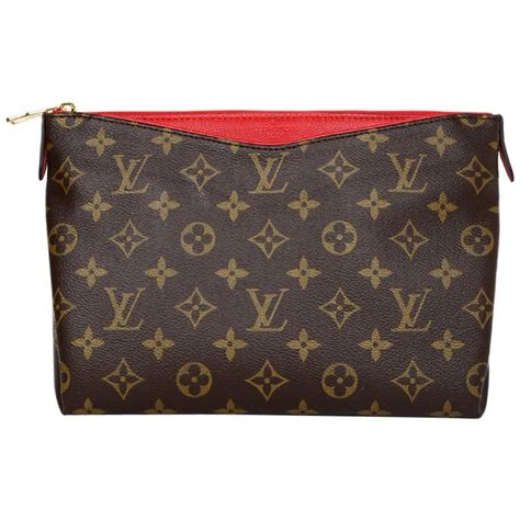 louis vuitton clutch red|louis vuitton clutch monogram.